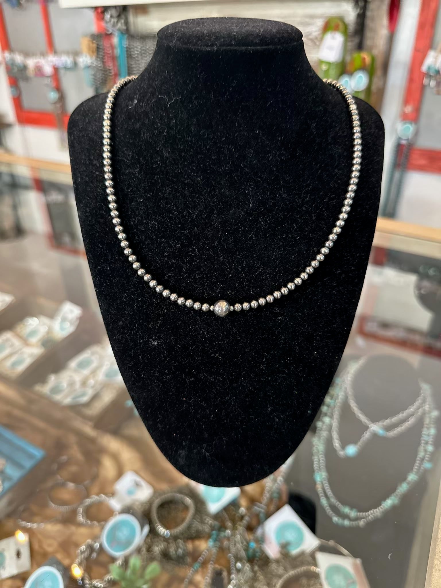 Jackie O Navajo Pearls