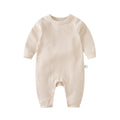 Cotton Baby Boneless Shoulder-Clasp Pajamas