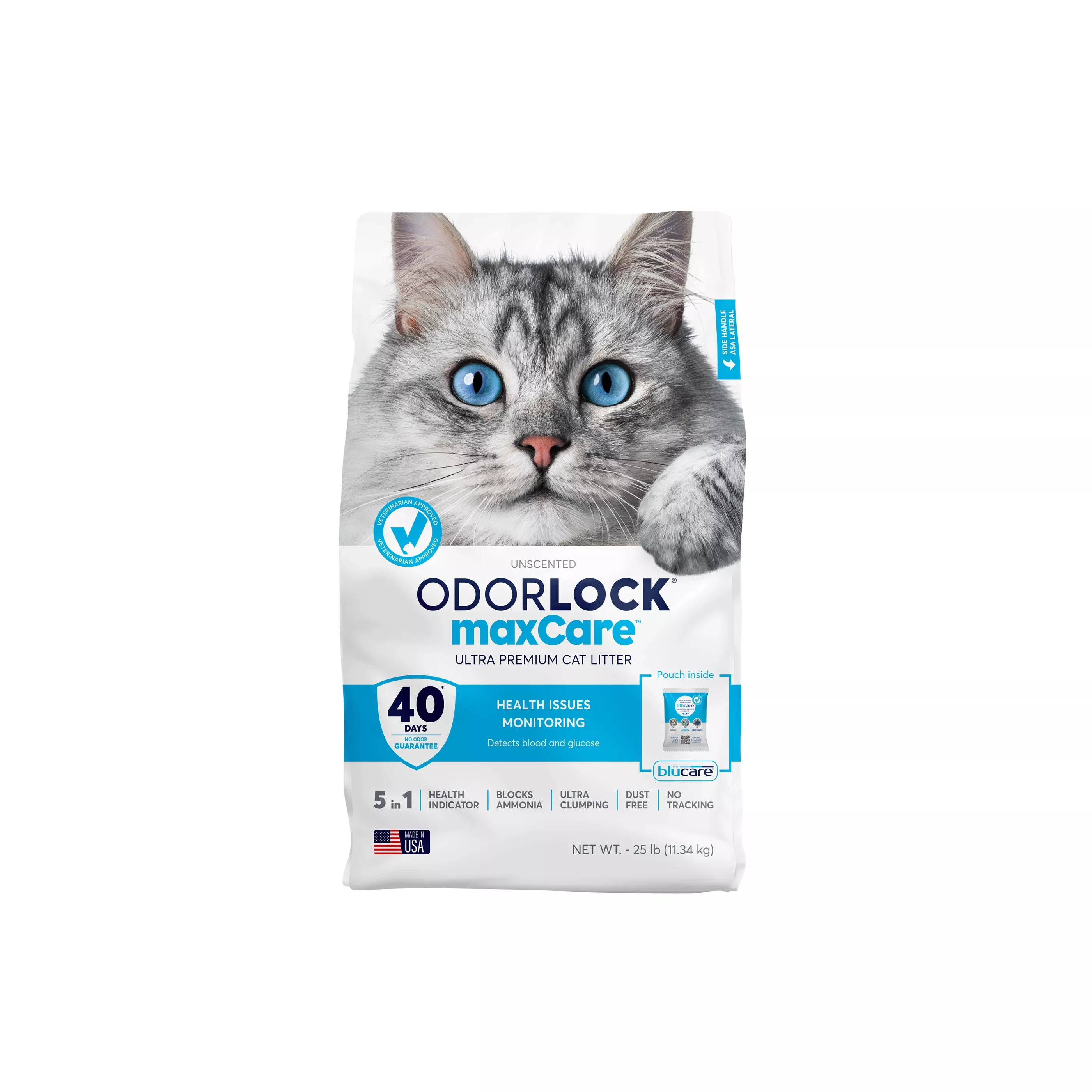 Intersand Odorlock Maxcare Clumping Cat Litter (25lb)