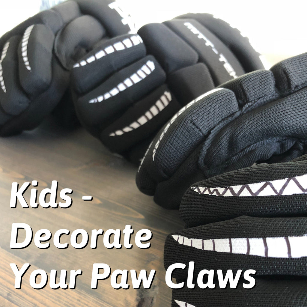 Hockey Paws Mittens