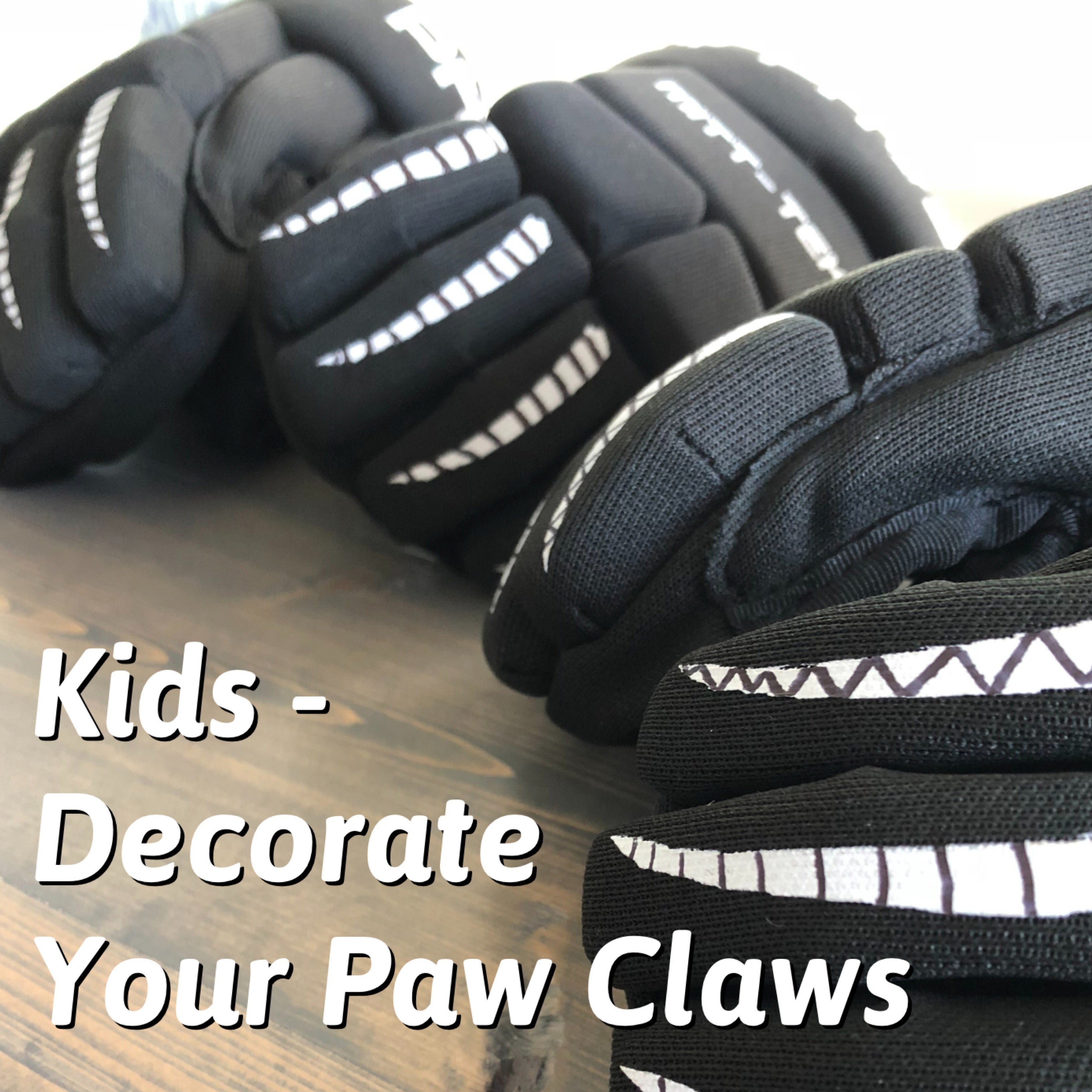 Hockey Paws Mittens