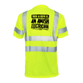 Amish Electrician - Reflective Safety T-Shirt