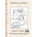 Beatrix Potter Painting Book Part 6 ( Peter Rabbit ): Colouring Book, coloring, crayons, coloured pencils colored, Children's books, children, adults, - Paperback