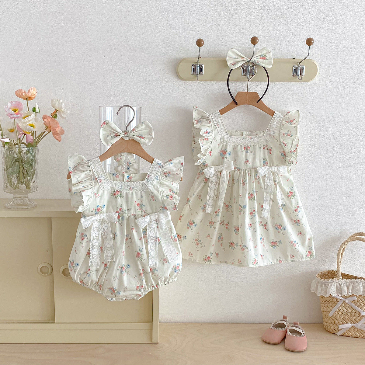 Summer Short-sleeved Sweet Hip-covering Top For Girls