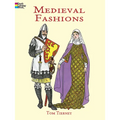 Medieval Fashions Coloring Book - Paperback