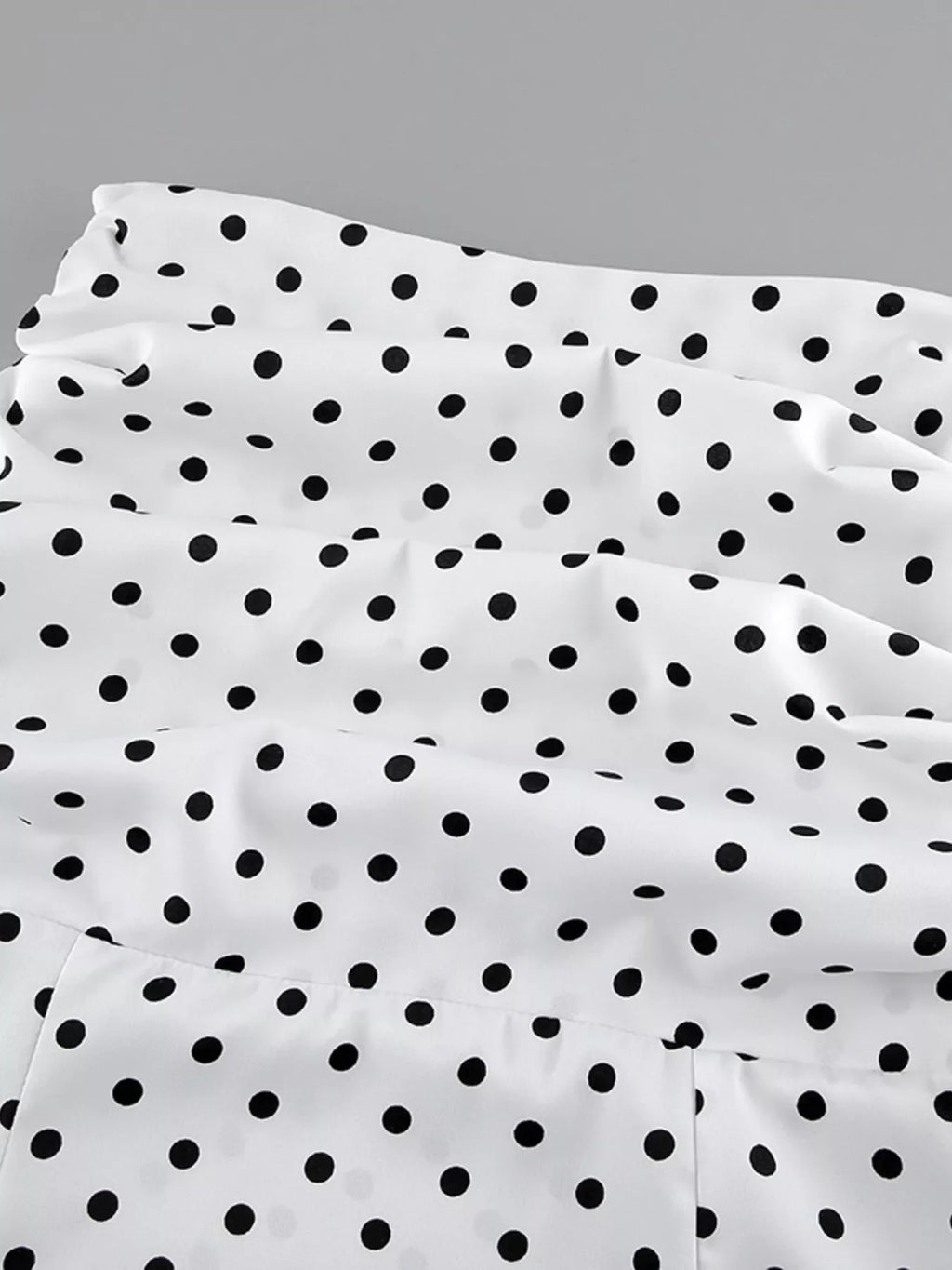 Polka Dot Mermaid Maxi Skirt