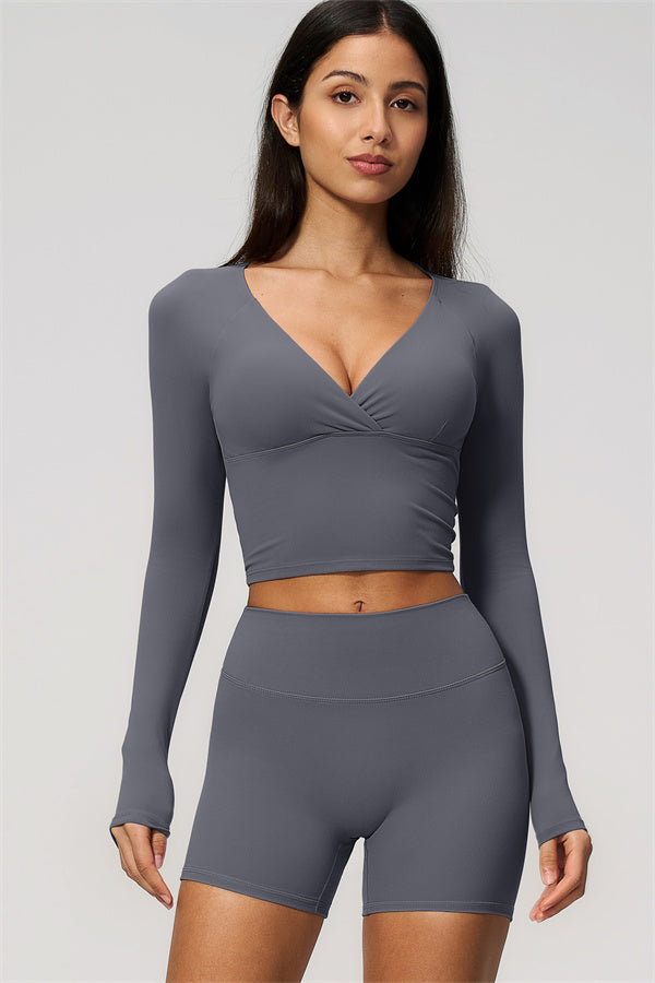 The Lox Long Sleeve Crop top