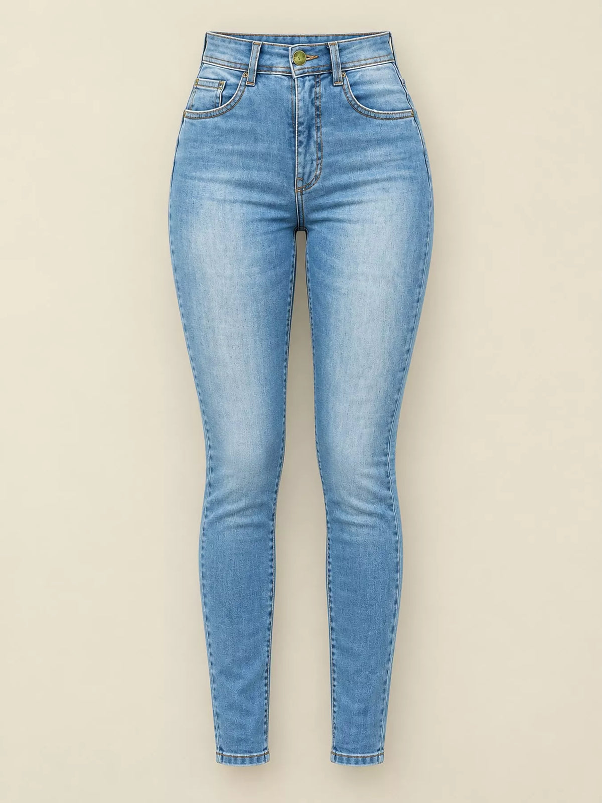 High-Waisted Sculpting Skinny Jeans