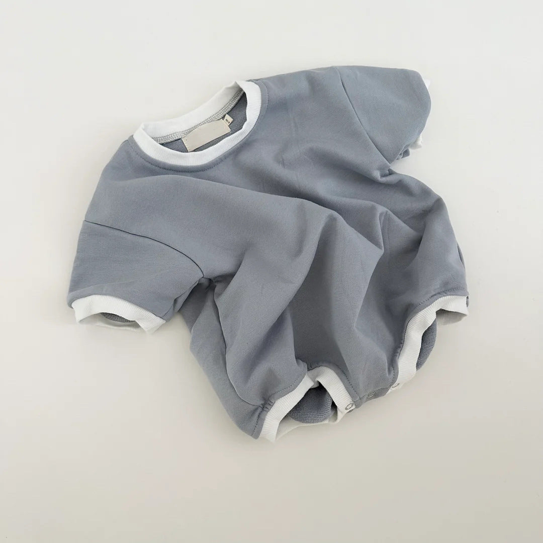 Loose-fitting Class A Cotton Onesie For Babies