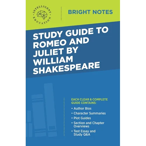 Study Guide to Romeo and Juliet by William Shakespeare - Paperback