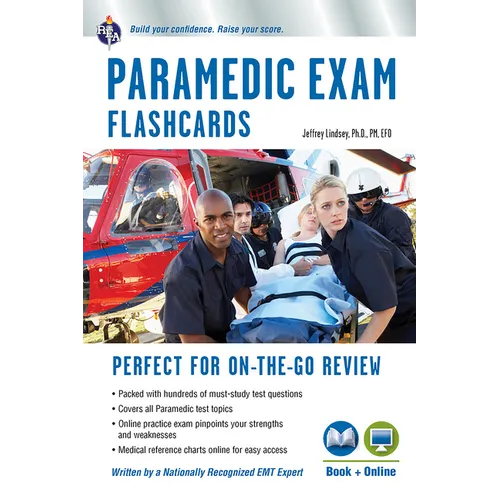 Paramedic Flashcard Book + Online - Paperback