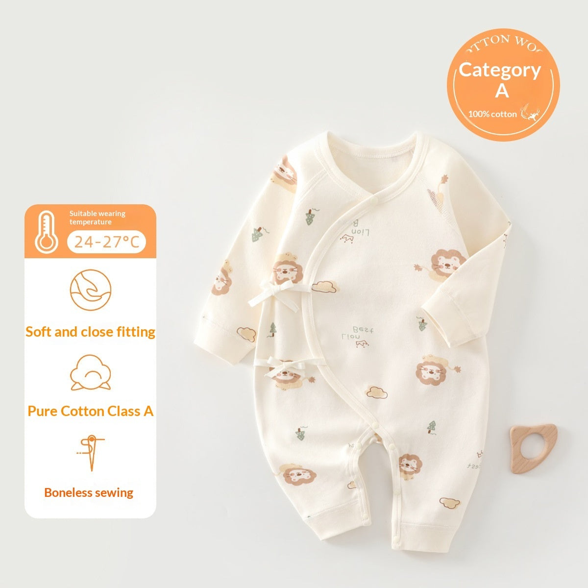Newborn Four-Season Butterfly-Style Clothes Baby Clothing
