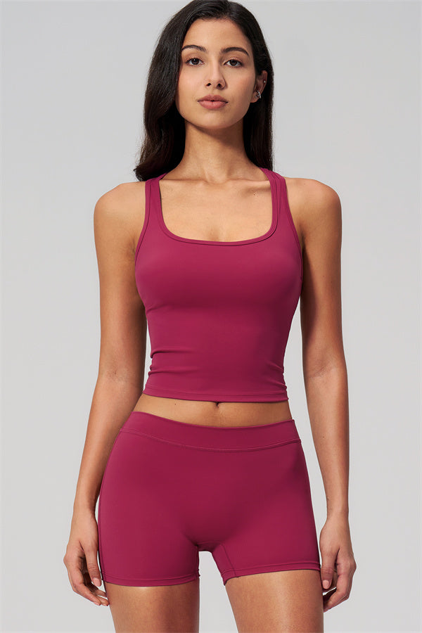 The Revive Crop Top Shorts 2-Piece Set