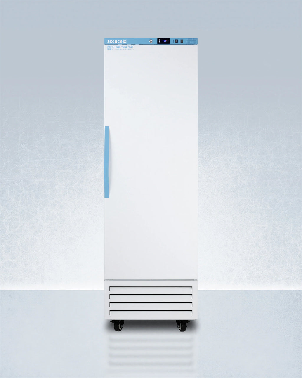 Summit Commercial Accucold® AFS14PV Upright Vaccine All-Freezer, 9.53 Cu. Ft., White, Self-Contained Bottom-Mount