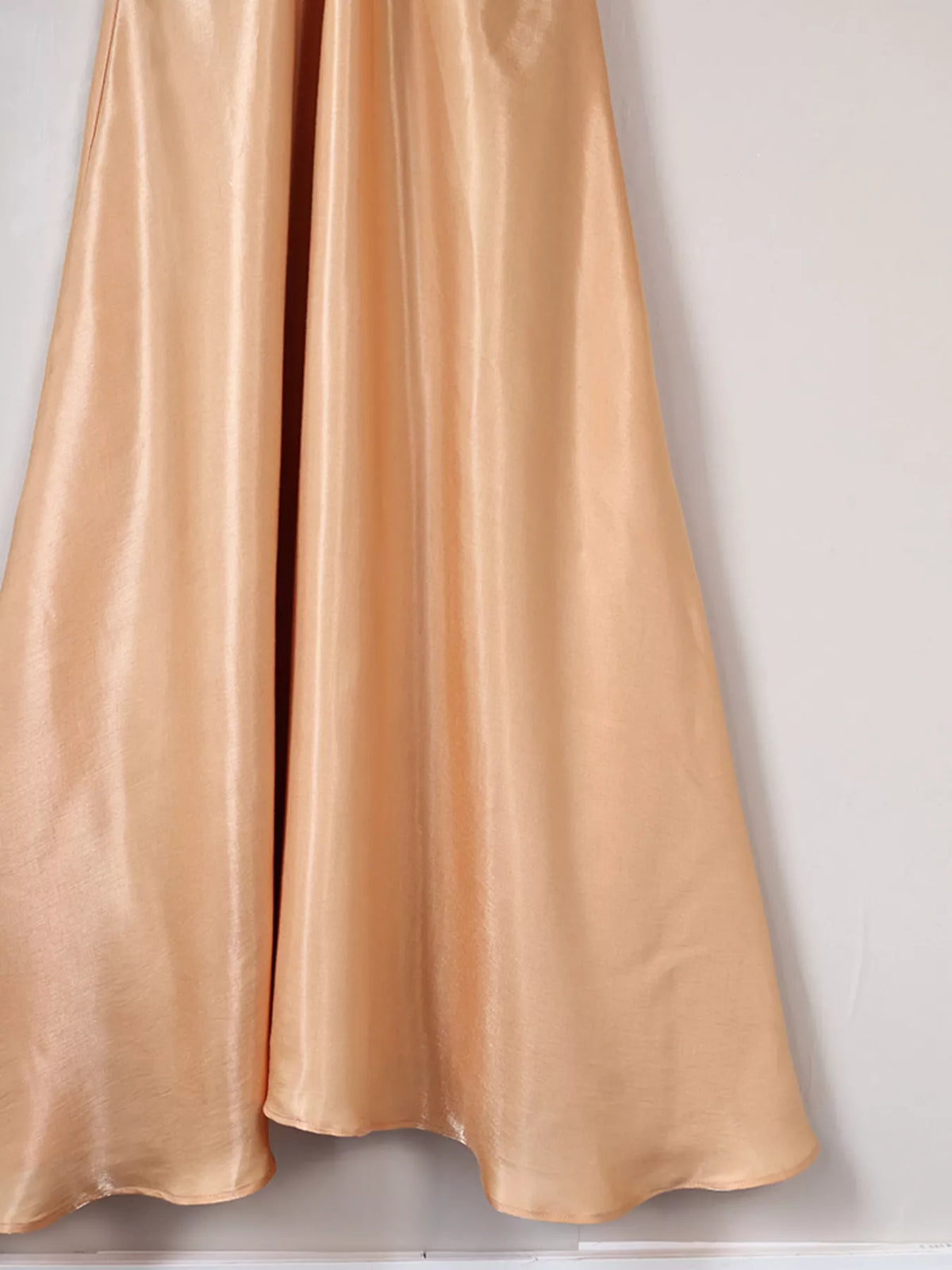 Halter Neck Maxi Dress with O-Ring Detail
