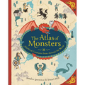 The Atlas of Monsters: Mythical Creatures from Around the World - Hardcover