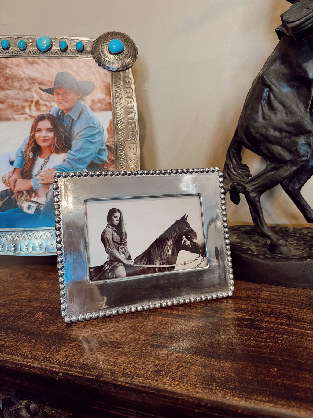 The Silver Beaded Picture Frame PREORDER
