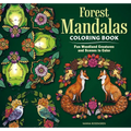 Forest Mandalas Coloring Book: Fun Woodland Creatures and Scenes to Color - Paperback
