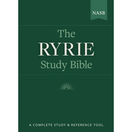 Ryrie Study Bible-NASB - Leather