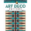 Creative Haven Art Deco Patterns Coloring Book - Paperback
