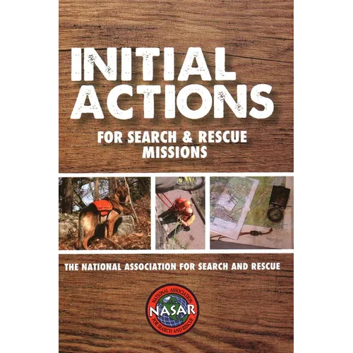 Initial Actions for Search & Rescue Missions - Paperback