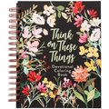 Think on These Things: Devotional Coloring Book - Spiral