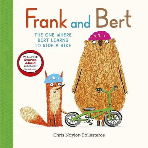 Frank and Bert: The One Where Bert Learns to Ride a Bike - Hardcover