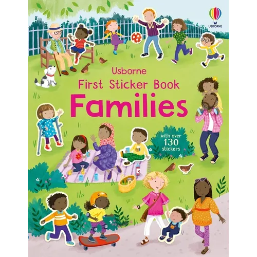 First Sticker Book Families - Paperback