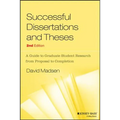 Successful Dissertations and Theses: A Guide to Graduate Student Research from Proposal to Completion - Paperback