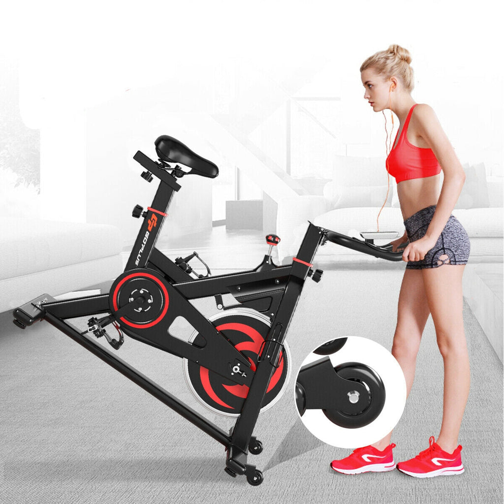 30 lbs Family Fitness Aerobic Exercise Magnetic Bicycle