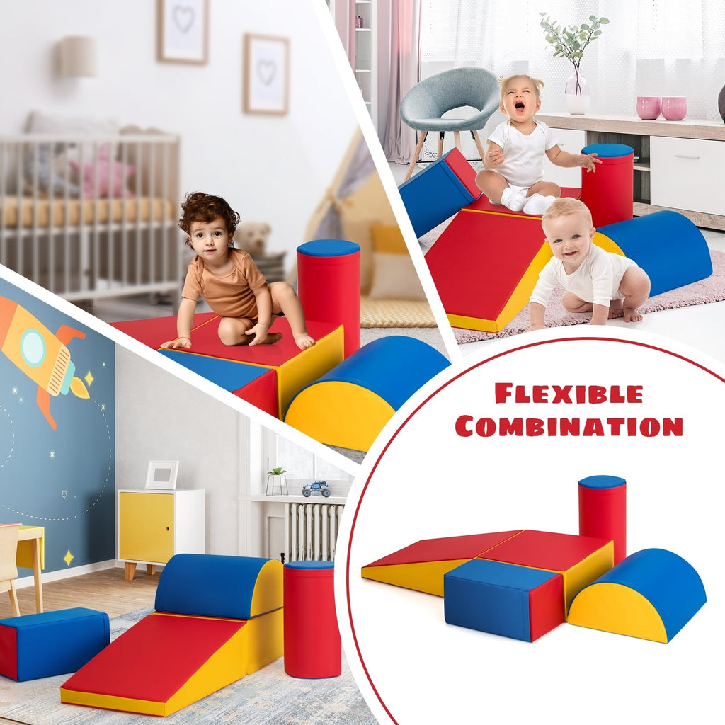 Crawl Climb Foam Shapes Playset Softzone Toy