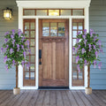 Artificial Wisteria Tree 5.5 FT with Nursery Pot Set of 2