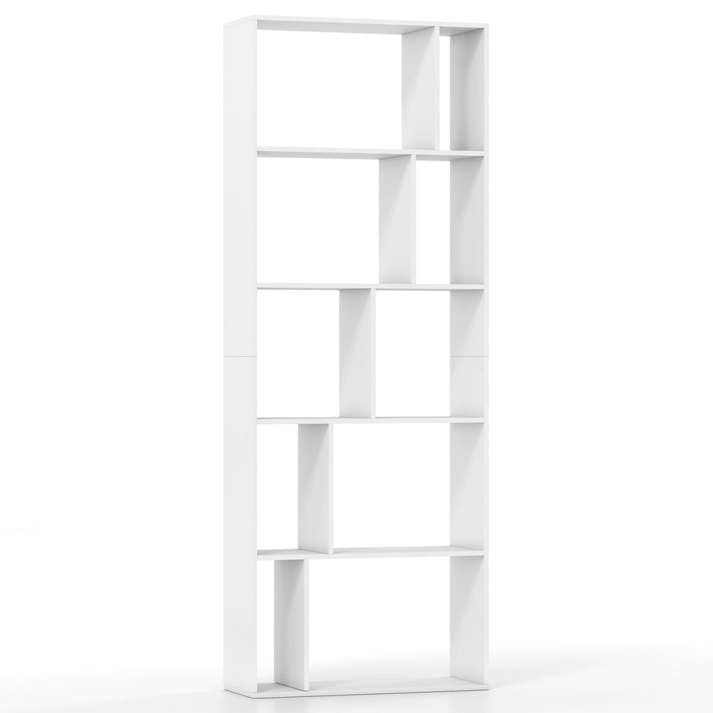 5-Tier Bookshelf with Open Back and Anti-Tipping Kit