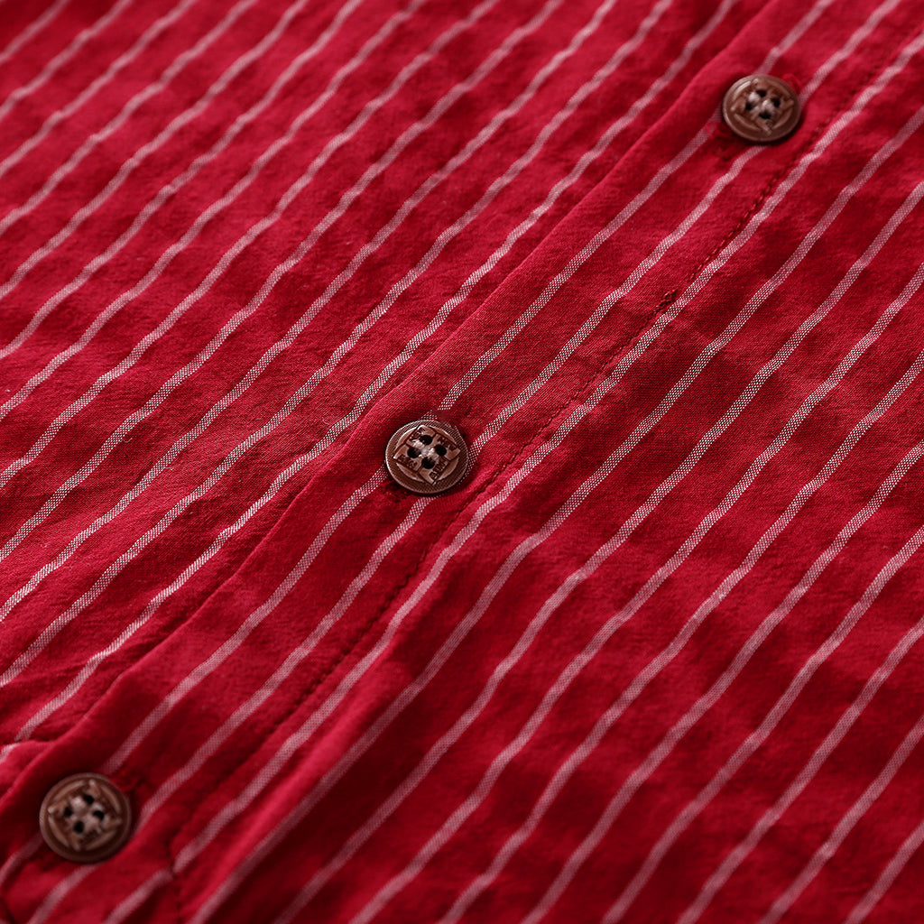 Baby Boy Striped Jumpsuit with Bow Tie