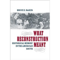 What Reconstruction Meant: Historical Memory in the American South - Paperback