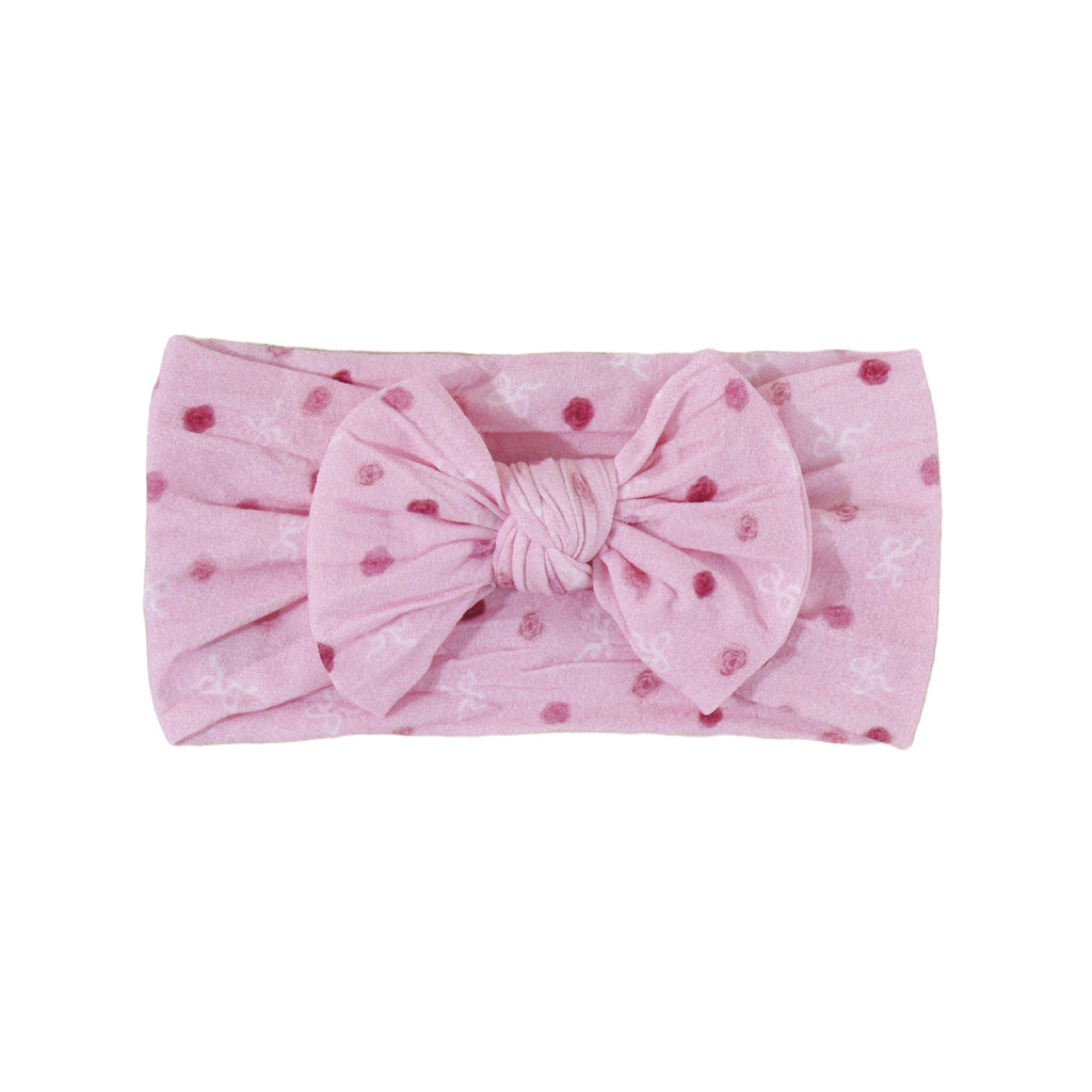 Childrens Cute Bow-Knot Elastic Soft Wide Headband