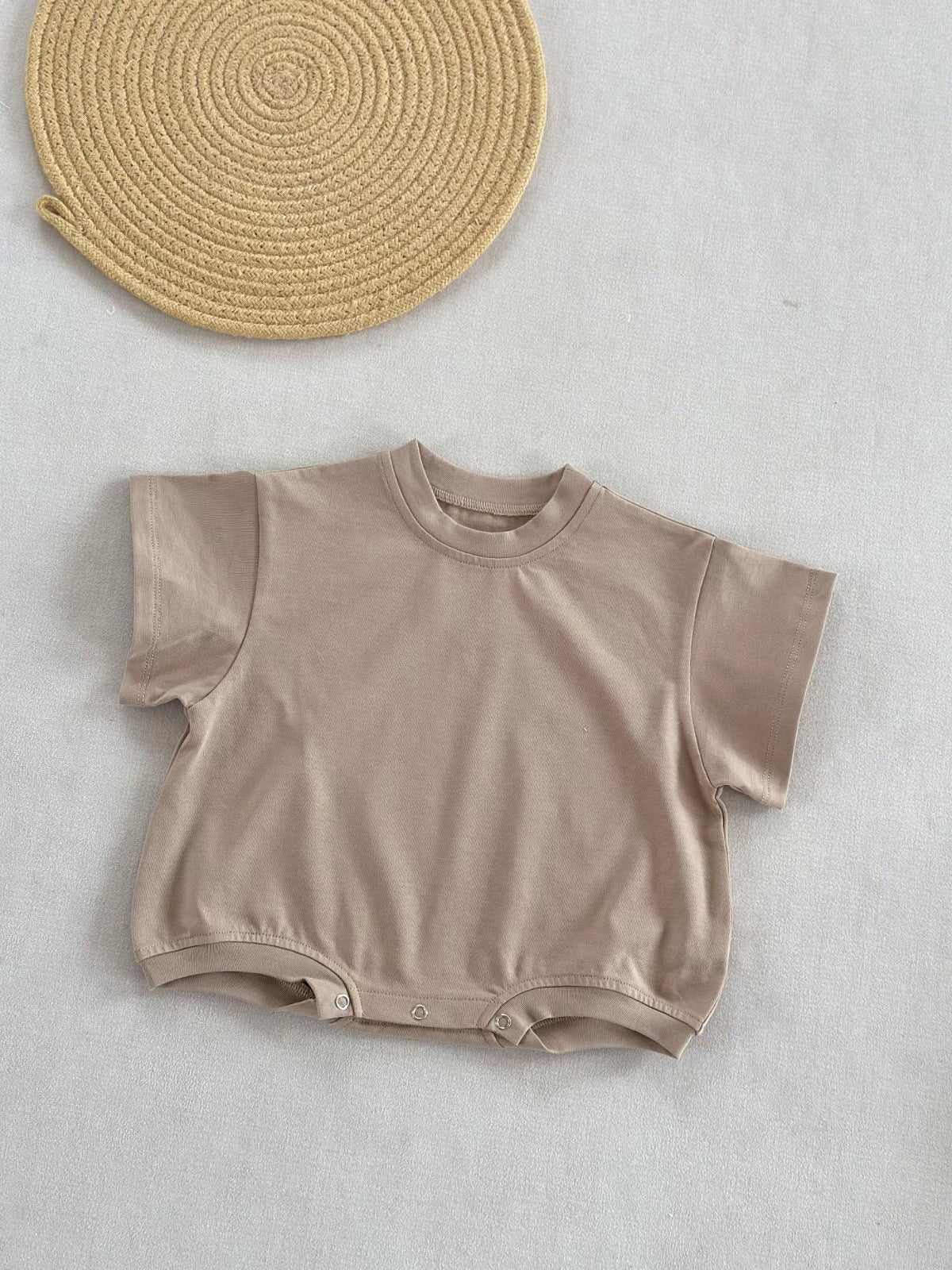 Cotton Loose-fitting Baby Onesie