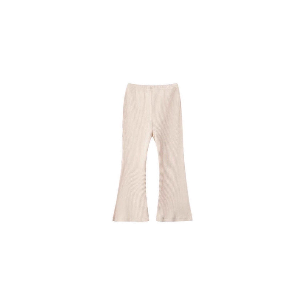 Versatile Casual And Stylish Solid-color Leggings For Little Girls