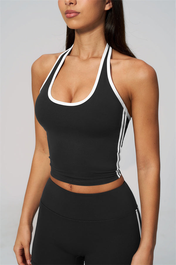 The Onyx Tank Top Flared Leggings 2-Piece Set