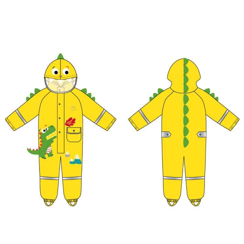 Baby And Childrens One-piece Raincoat