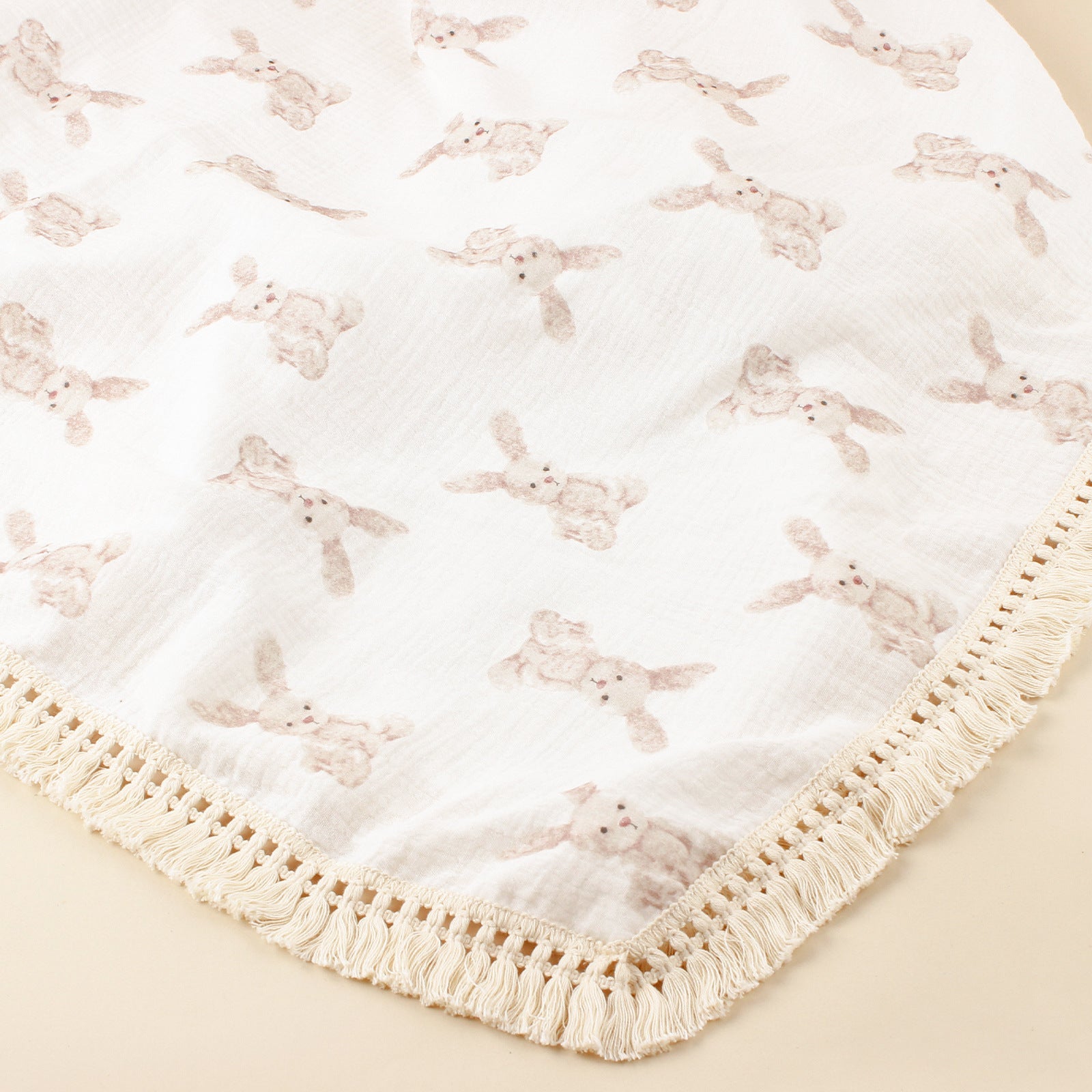 Printed Stroller Blanket Pure Cotton Bath Towel Swaddle Blanket