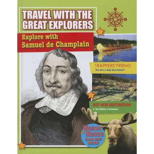 Explore with Samuel de Champlain - Paperback