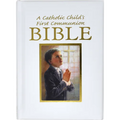 Catholic Child's First Communion Gift Bible-NAB-Boy - Hardcover