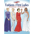 Fashions of First Ladies Paper Dolls - Paperback