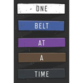 One Belt At A Time: Jiu Jitsu Training Log - Paperback