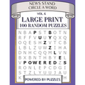New Stand Circle a Word Vol.6: Large Print 100 Random Puzzles - Paperback