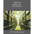 California Family Law 2021 Edition - Paperback