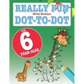 Really Fun Dot To Dot For 6 Year Olds: Fun, educational dot-to-dot puzzles for six year old children - Paperback
