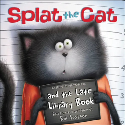 Splat the Cat and the Late Library Book - Hardcover