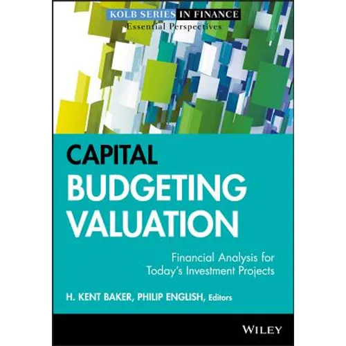 Capital Budgeting Valuation - Hardcover